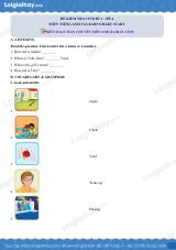 Đề thi học kì 1 Tiếng Anh 3 iLearn Smart Start - Đề số 4